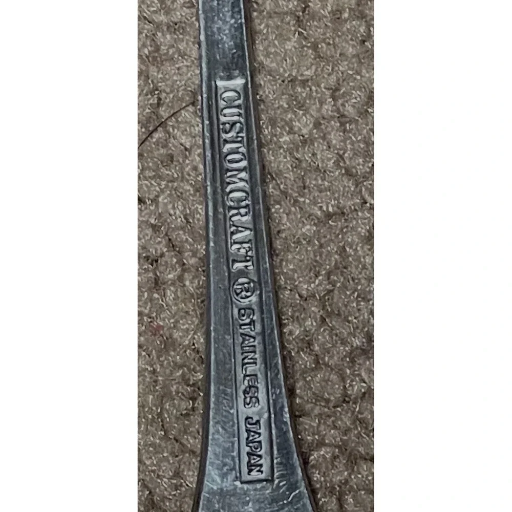 Customcraft stainless spoons
